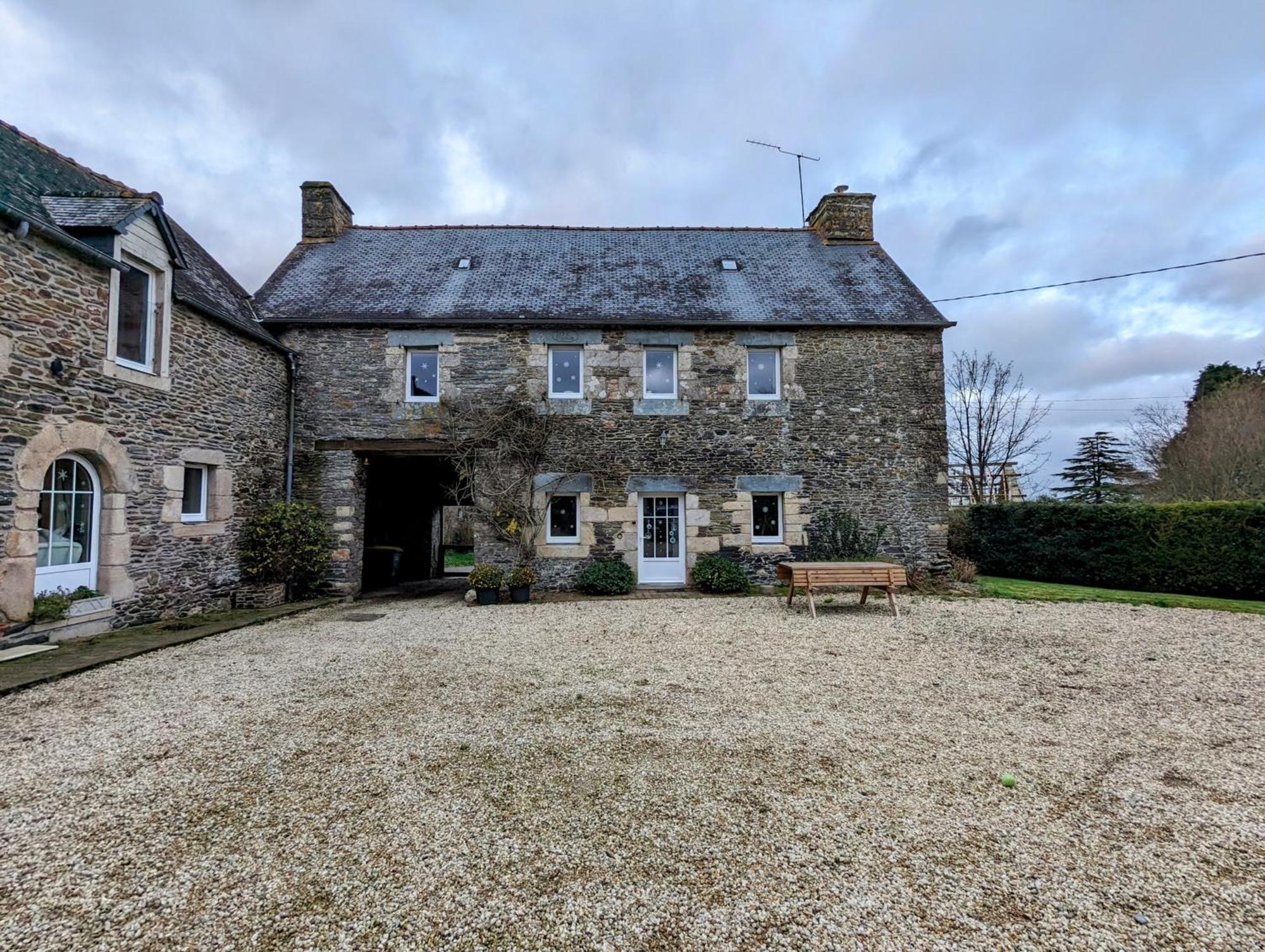 Breizh Home A La Boissiere Merléac 外观 照片